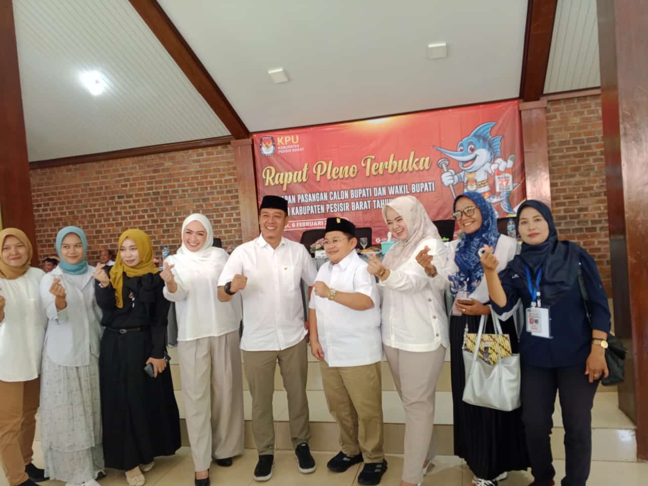 Paslon Nomor 01, Dedi Irawan dan Irawan Topani, Resmi Ditetapkan Sebagai Bupati dan Wakil Bupati Pesisir Barat 2025-2030