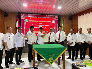 Kejaksaan Negeri Lampung Barat dan Pemerintah Kabupaten Pesisir Barat Perkuat Sinergi Melalui MoU Bantuan Hukum Perdata dan Tata Usaha Negara