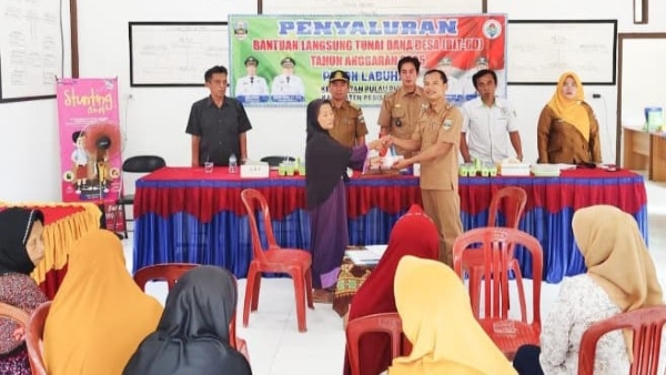 Pemerintah Pekon Pulau Labuhan Salurkan BLT-DD Tahap II Tahun 2025