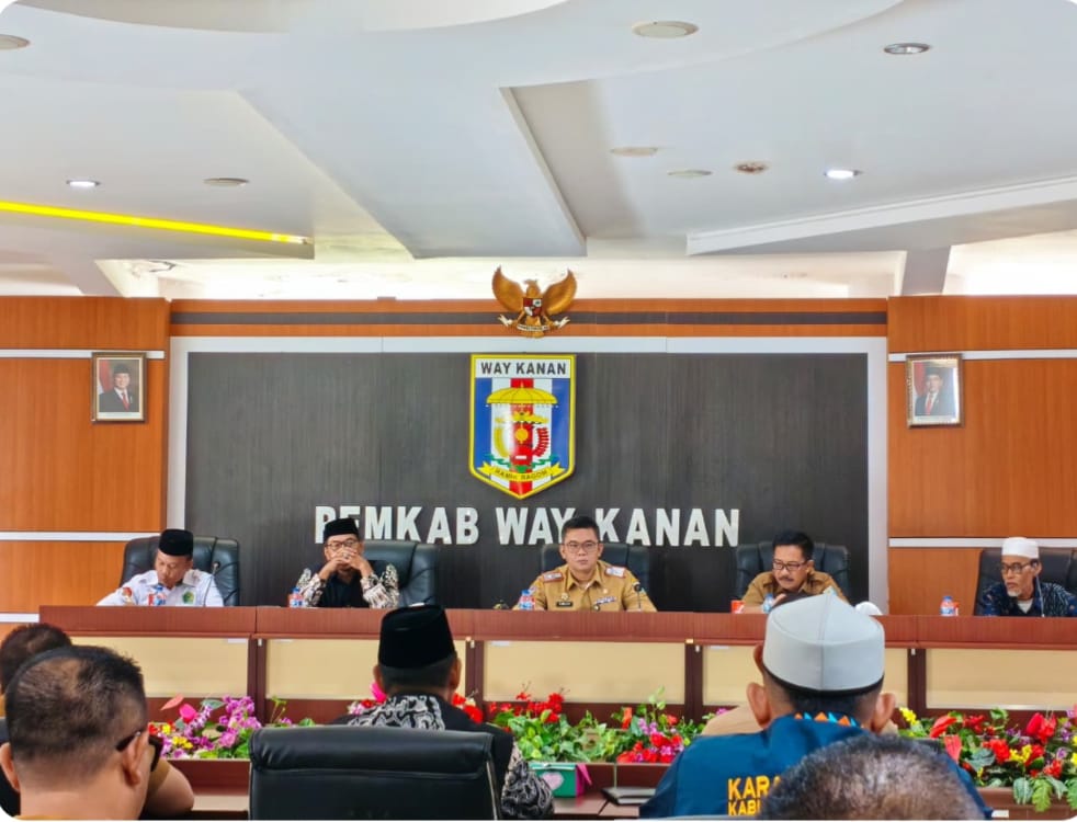 Istighotsah dan Pengajian Akbar HUT ke-27 Way Kanan Dimatangkan, Hadirkan Ustadzah Nadhiroh dari Ponpes Lampung Timur.