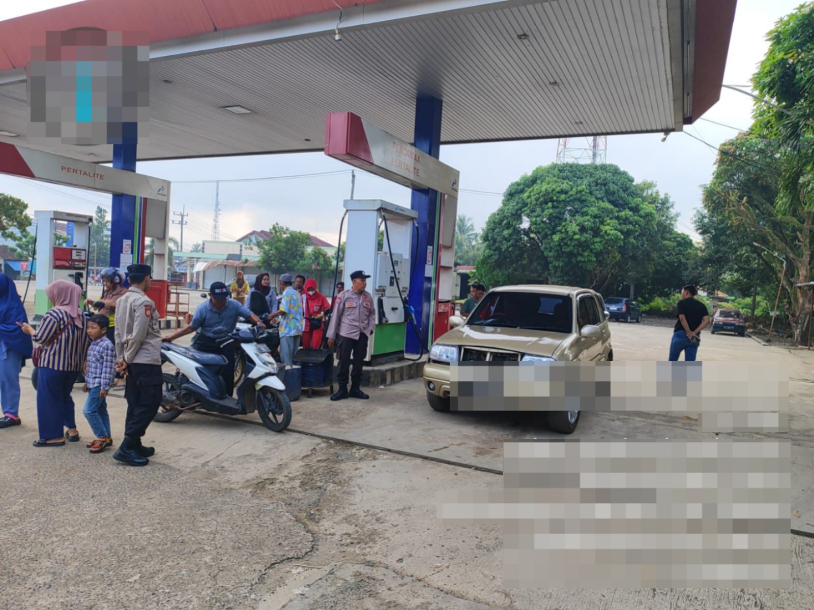 *Viral di Medsos, Kapolres Way Kanan Tegaskan Tidak Ada Lagi Masyarakat Melakukan Penyalahgunaan BBM Bersubsidi*